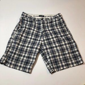 Threads by asks 5th avenue white and blue plaid